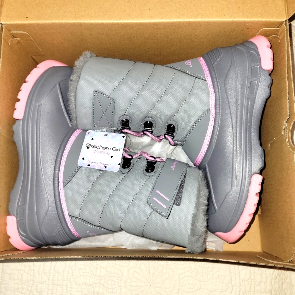Skechers girl winter boots -Thawed Out- Size 3